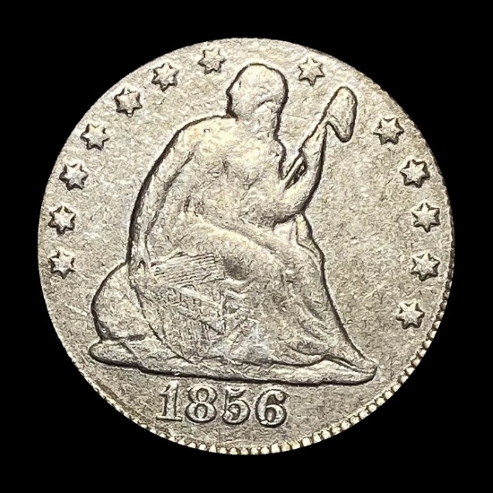 1856 Seated Liberty Quarter HIGH GRADE