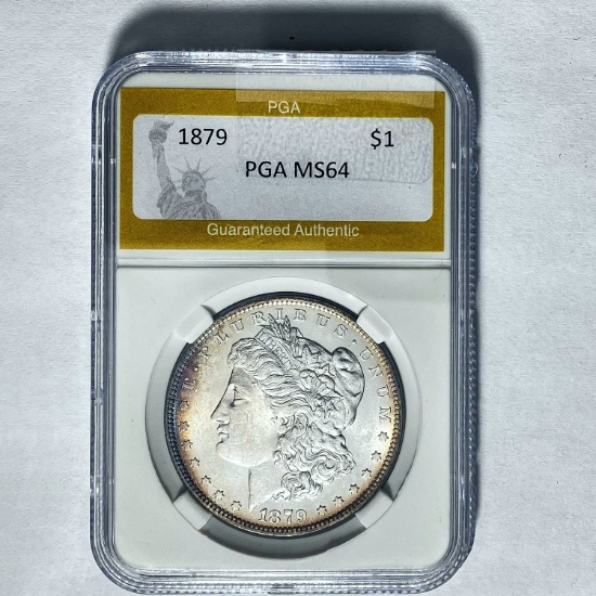 1879 Morgan Silver Dollar PGA MS64