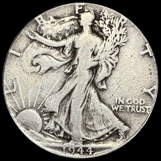 1944 Silver Half Dollar LIGHTLY CIRCULATED