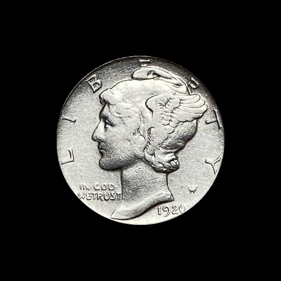 1926 Mercury Dime LIGHTLY CIRCULATED