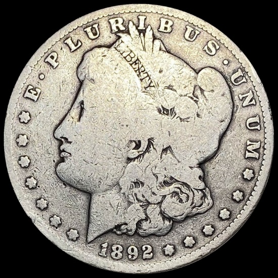 1892-S Silver Morgan Dollar NICELY CIRCULATED