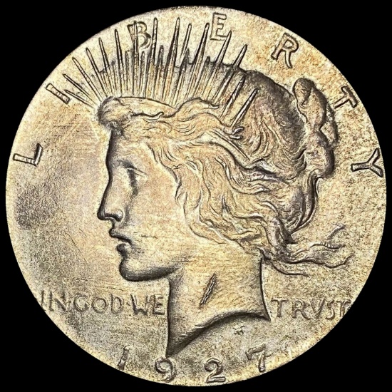 1927 Peace Silver Dollar ABOUT UNCIRCULATED