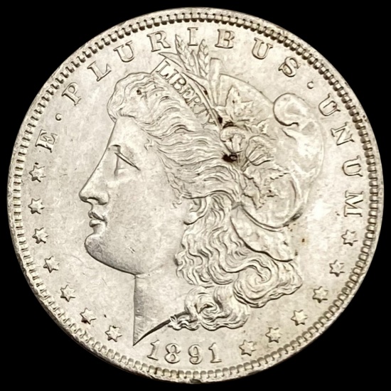 1891-S Morgan Silver Dollar UNCIRCULATED
