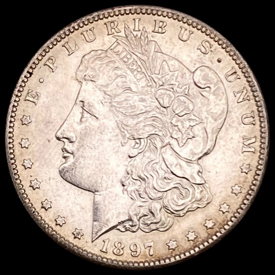 1897-S Morgan Silver Dollar UNCIRCULATED