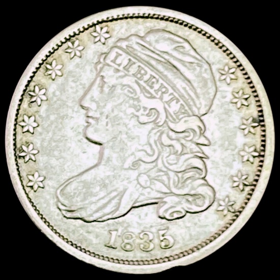 1835 Capped Bust Dime CLOSELY UNCIRCULATED