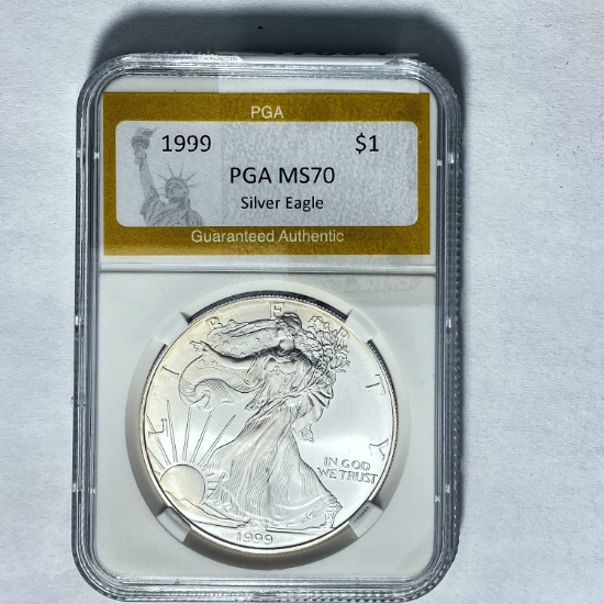 1999 Silver Eagle PGA MS70
