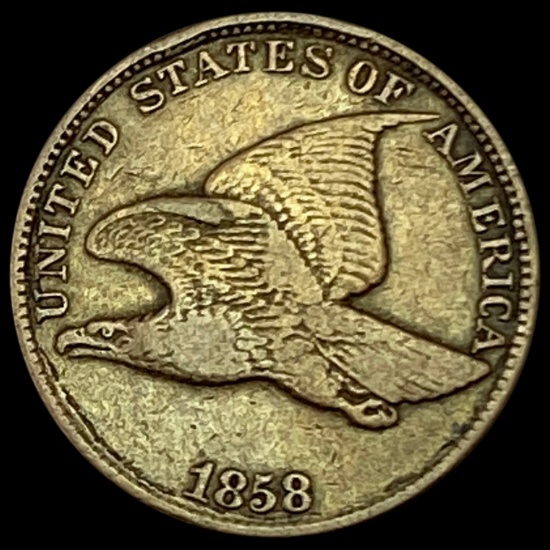 1858 Flying Eagle Cent LIGHTLY CIRCULATED