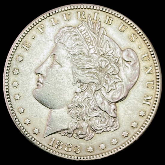 1883-S Morgan Silver Dollar CHOICE AU