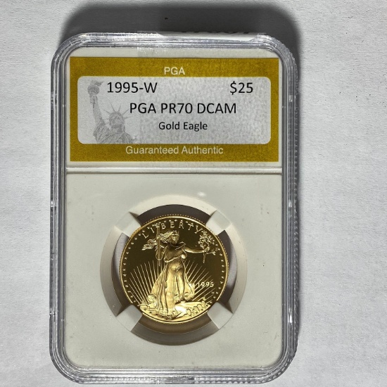 1995-W $25 Gold Eagle PGA PR70 DCAM