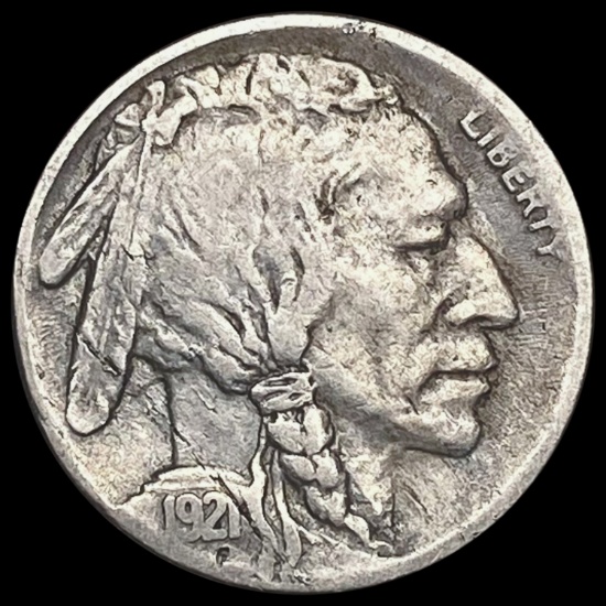 1921-S Buffalo Nickel LIGHTLY CIRCULATED
