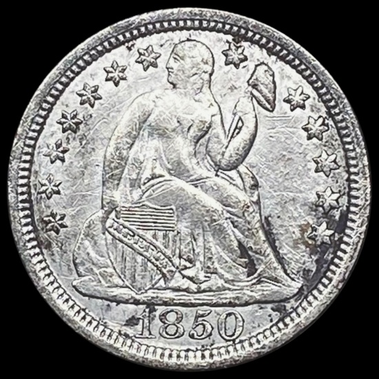 1850 Seated Liberty Dime CLOSELY UNCIRCULATED