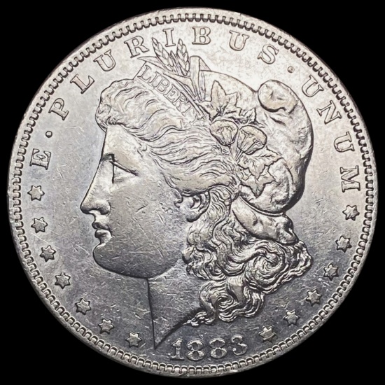 1883-S Morgan Silver Dollar CLOSELY UNCIRCULATED CLOSELY UNCIRCULATED