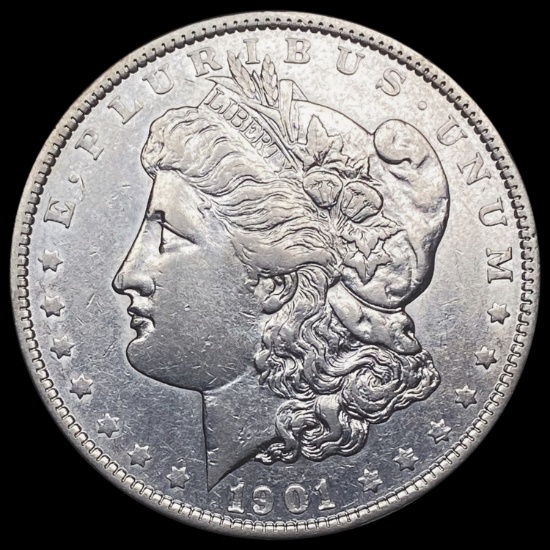 1901 Morgan Silver Dollar CLOSELY UNCIRCULATED