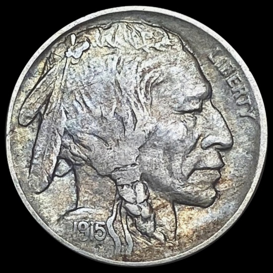 1915-D Buffalo Nickel CHOICE AU