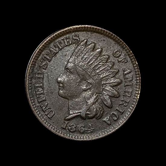 1864 Indian Head Cent (Bronze) CLOSELY UNCIRCULATED