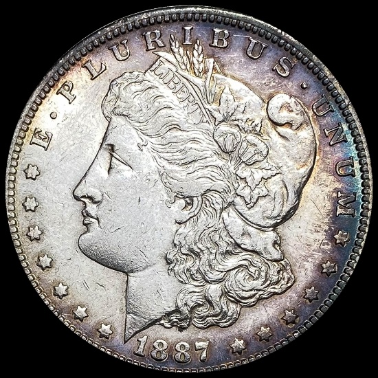 1887-S Silver Morgan Dollar CLOSELY UNCIRCULATED