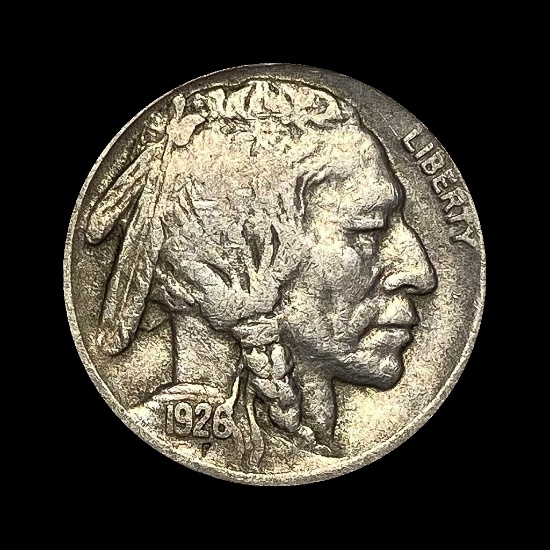 1926-S Buffalo Nickel LIGHTLY CIRCULATED