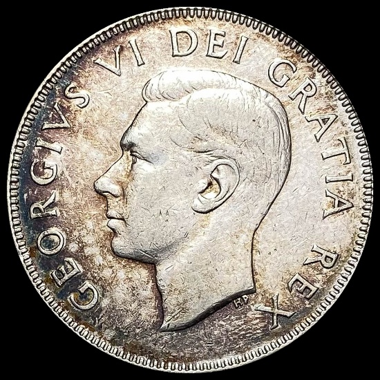 1948 Canada Silver 50 Cents UNCIRCULATED