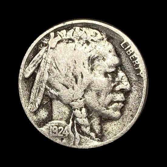 1924-S Buffalo Nickel NICELY CIRCULATED