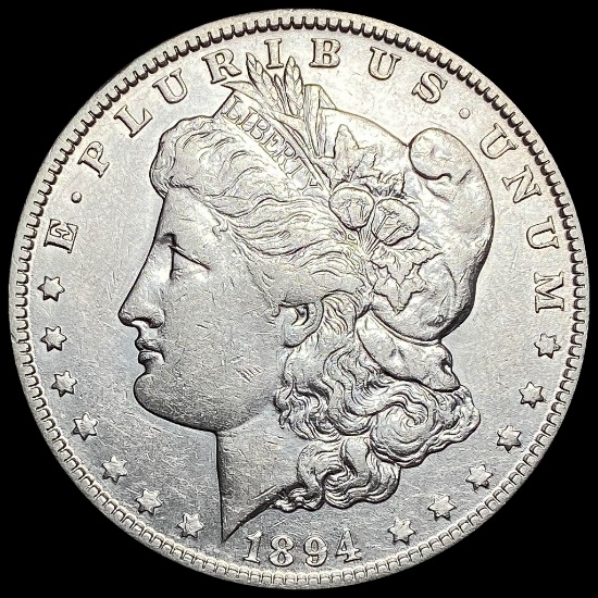 1894-O Silver Morgan Dollar NEARLY UNCIRCULATED