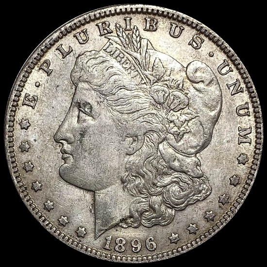 1896-O Morgan Silver Dollar NEARLY UNCIRCULATED