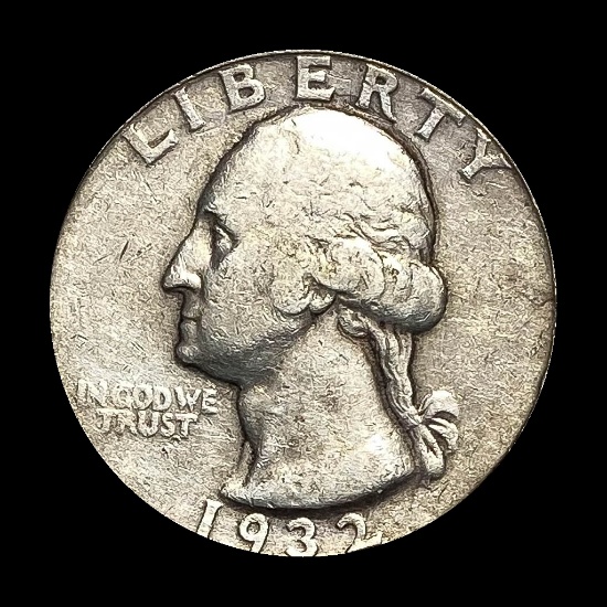 1932-S Silver Washington Quarter CLOSELY UNCIRCULATED
