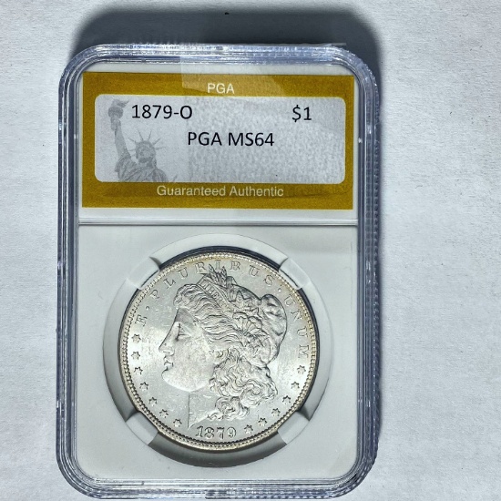 1879-O Morgan Dollar PGA MS64