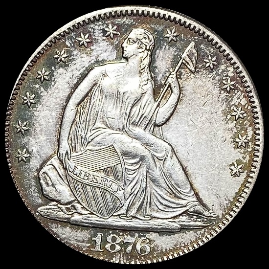 1876-S Silver Half Dollar CHOICE BU