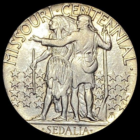 1921 Missouri Centennial Half Dollar CLOSELY UNCIRCULATED