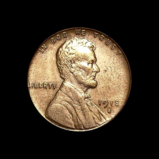1918-S Lincoln Wheat Cent UNCIRCULATED