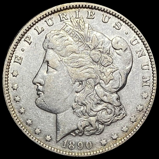 1890-O Morgan Silver Dollar CLOSELY UNCIRCULATED