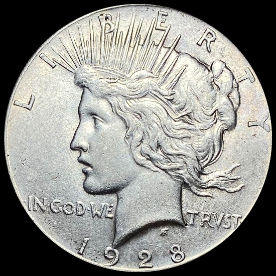 1928 Silver Peace Dollar UNCIRCULATED