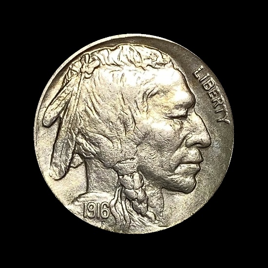 1916-S Buffalo Nickel GEM BU