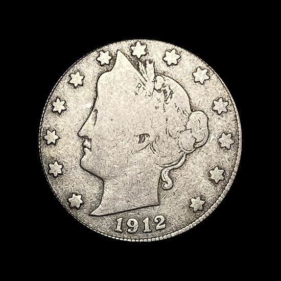 1912 Liberty Head Nickel NICELY CIRCULATED