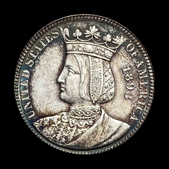 1893 Columbian Exposition Quarter Dollar UNCIRCULATED