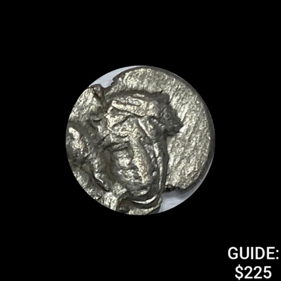 Greek Traceistros 313-280 BC Silver Diobol CLOSELY UNCIRCULATED