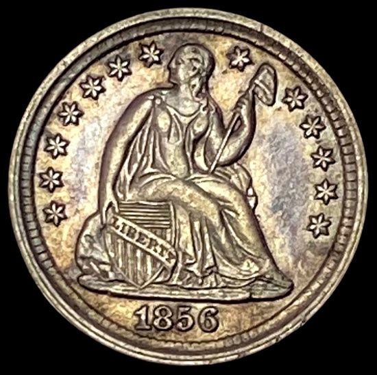 1856 Seated Liberty Half Dime UNCIRCULATED