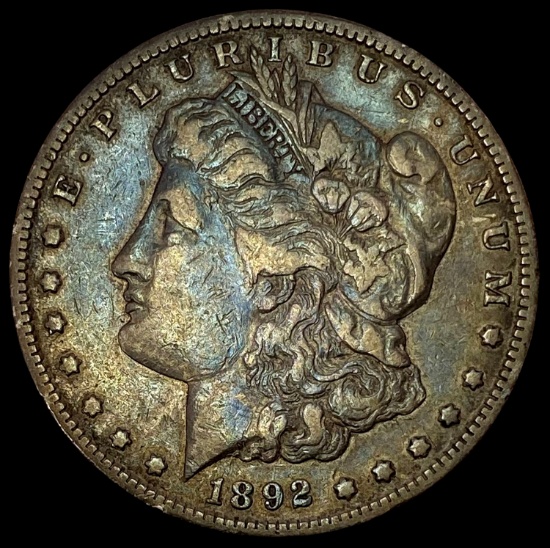 1892-S Silver Morgan Dollar NEARLY UNCIRCULATED