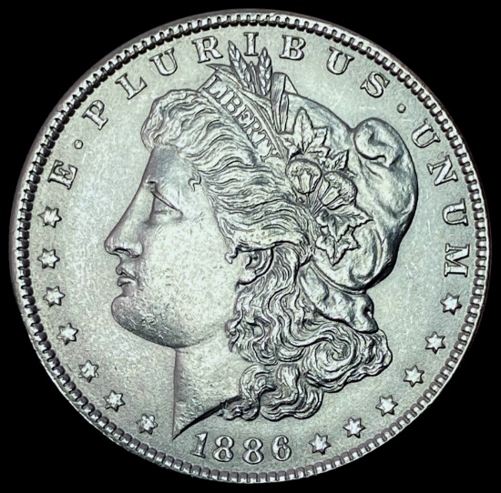 1886 Morgan Silver Dollar CHOICE BU