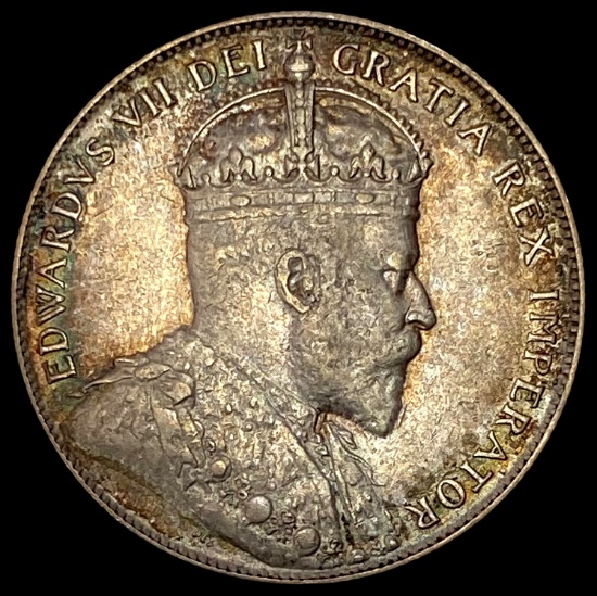 1906 Canada Silver 50 Cents LIGHTLY CIRCULATED