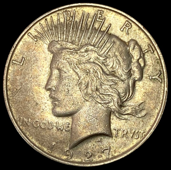 1927-D Silver Peace Dollar CLOSELY UNCIRCULATED