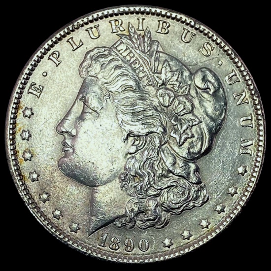 1890 Morgan Silver Dollar GEM BU