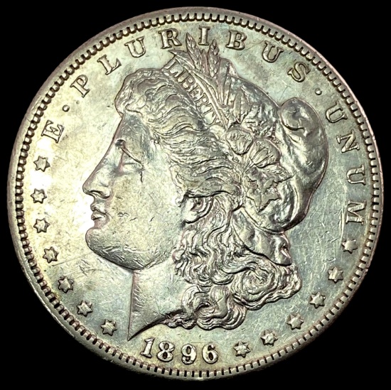 1896-S Silver Morgan Dollar CLOSELY UNCIRCULATED
