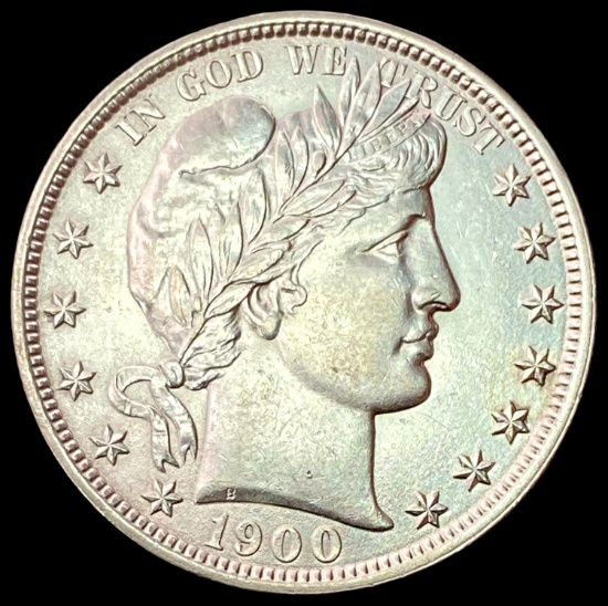 1900 Barber Silver Half Dollar UNCIRCULATED