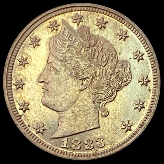 1883 Liberty Head Nickel No Cents GEM PROOF