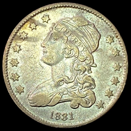 1831 Capped Bust Silver Quarter LIGHTLY CIRCULATED