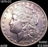 1879-CC Morgan Silver Dollar CHOICE AU