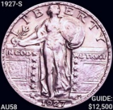 1927-S Standing Liberty Quarter CHOICE AU