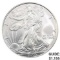 1990-2021 GEM BU 1oz Silver Eagle Lot [11 Coins]
