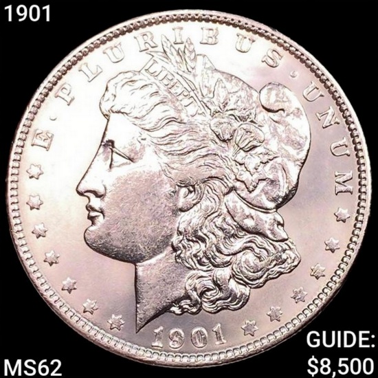 1901 Morgan Silver Dollar